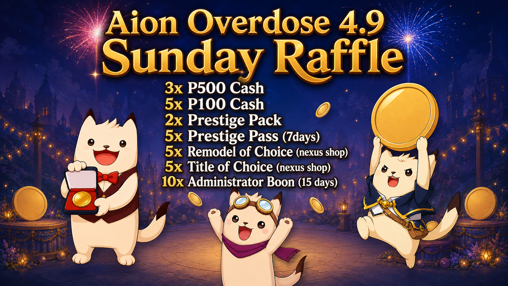 08/09 Sunday Raffle Event