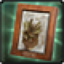 Brown Square Painting