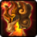 Brilliant Fire Dragon King's Shield