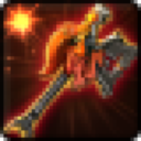 Brilliant Fire Dragon King's Cipher-Blade