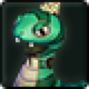Turquoise Snake Costume